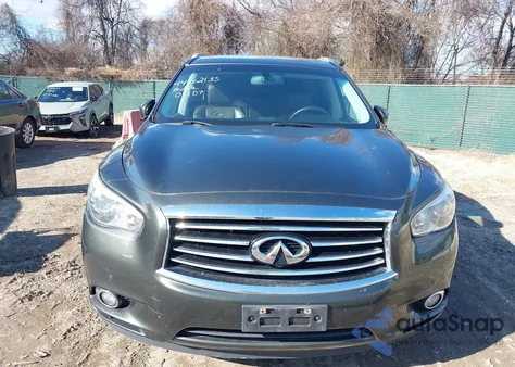 2013 Infiniti Jx35 z USA, uszkodzony, nr VIN 5N1AL0MM1DC324468